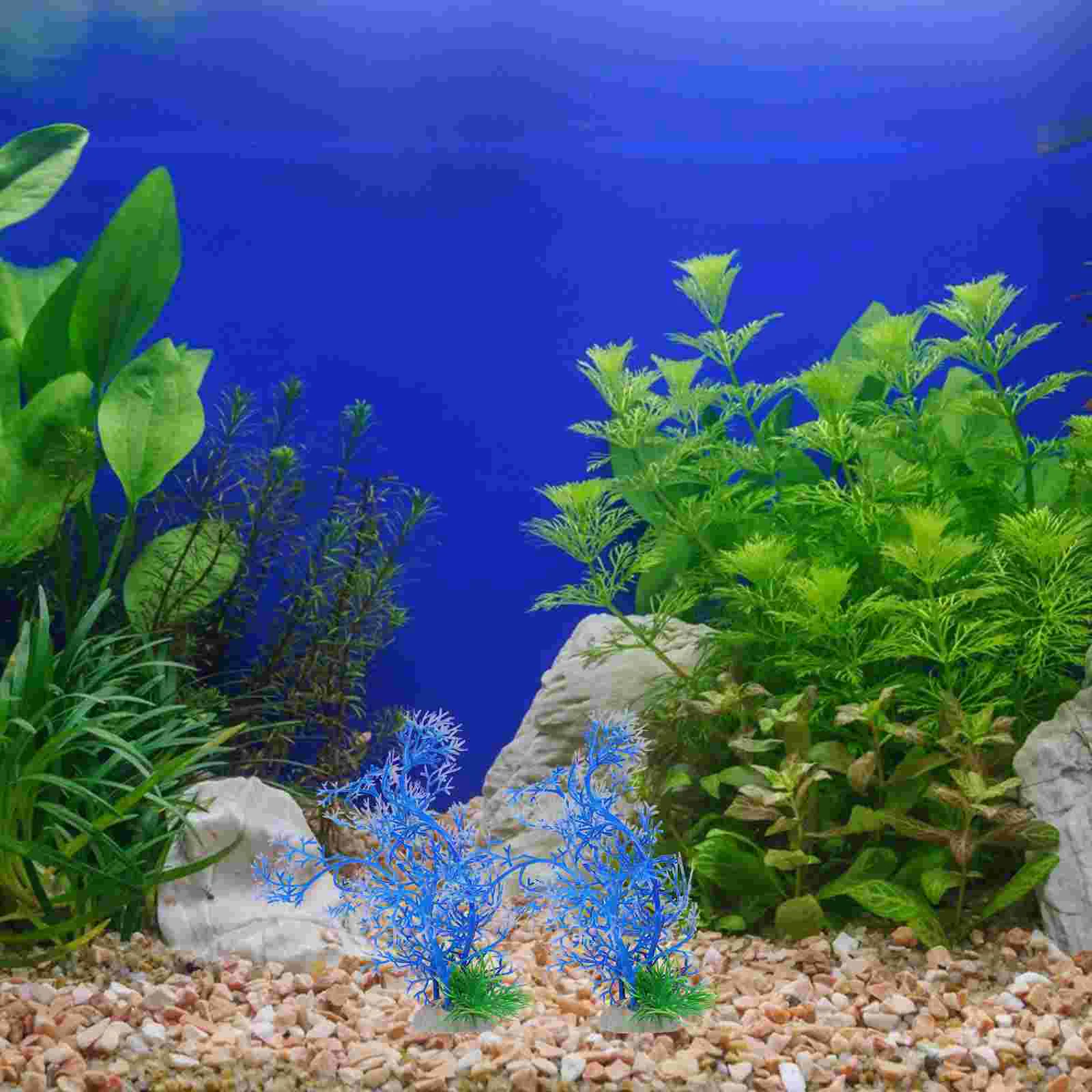 5 шт. искусственные водные растения украшение для аквариума украшения дома