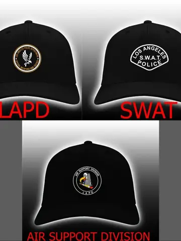 Бейсбольная кепка LAPD SWAT, черные кепки, ТВ сериал S.W.A.T. Вдохновленная футболка с изображением папы из Лос-Анджелеса