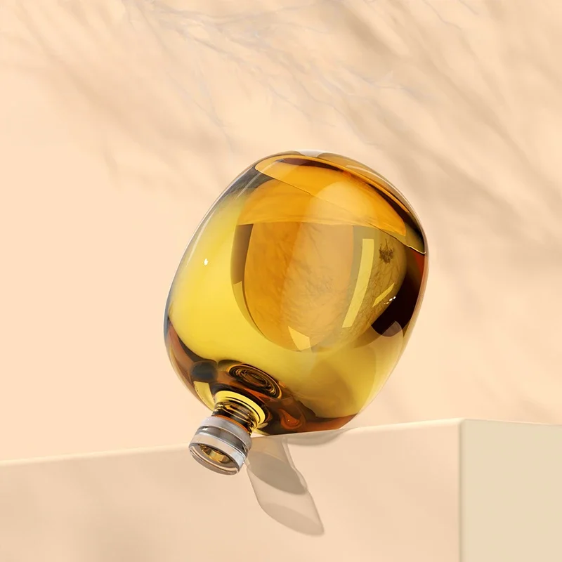 Утолщенные стеклянные бутылки простые домашние герметичные специальные