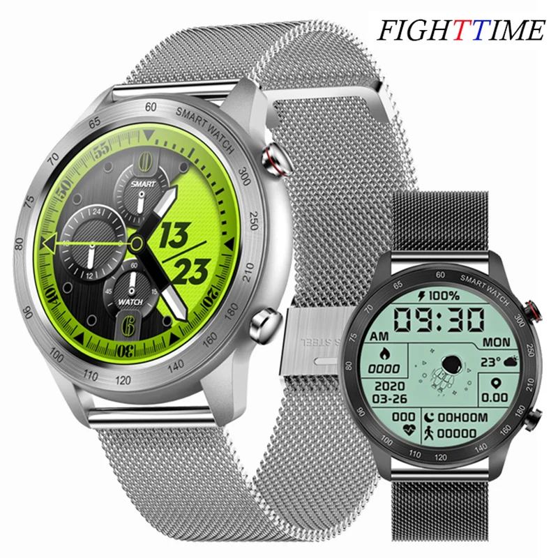

FIGHTTIME IP68 Waterproof Smart Watch Men Sports Blood Oxygen Blood Pressure Heart Rate Smartwatch Women For IOS Android Phones