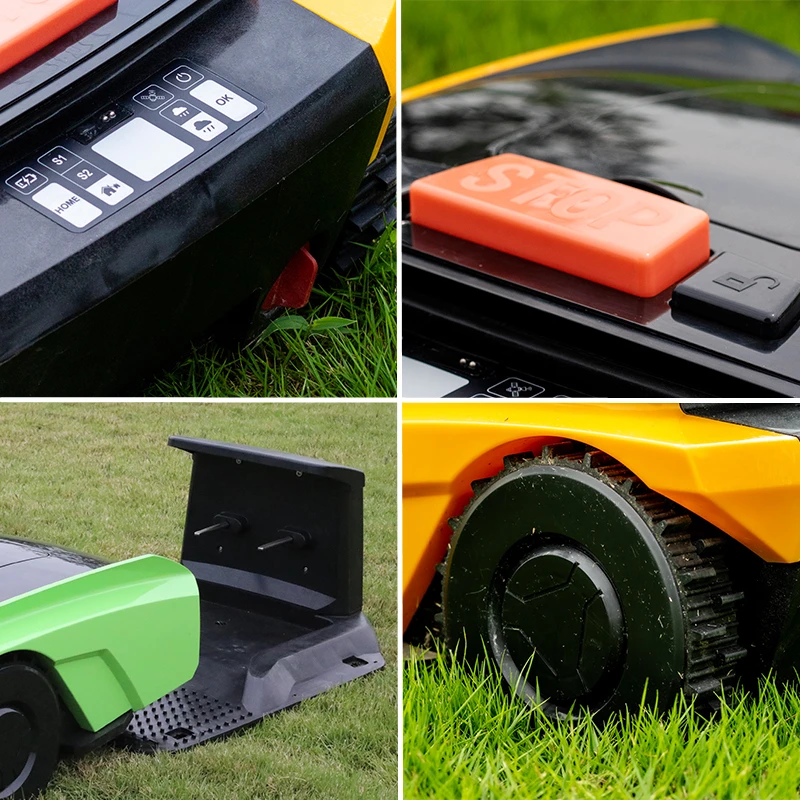 Электрическая газонокосилка автоматическая косилка с дистанционным