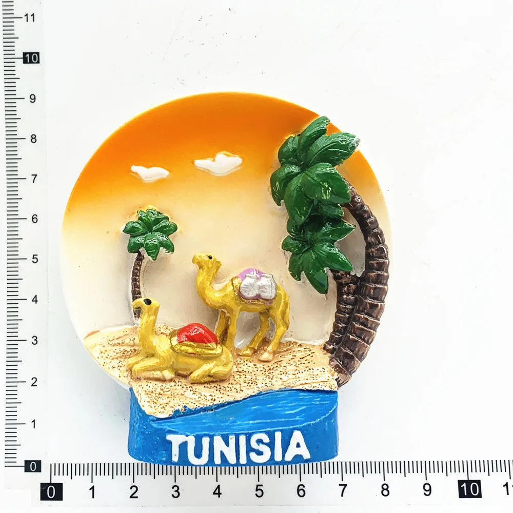 

3D магниты на холодильник Тунис