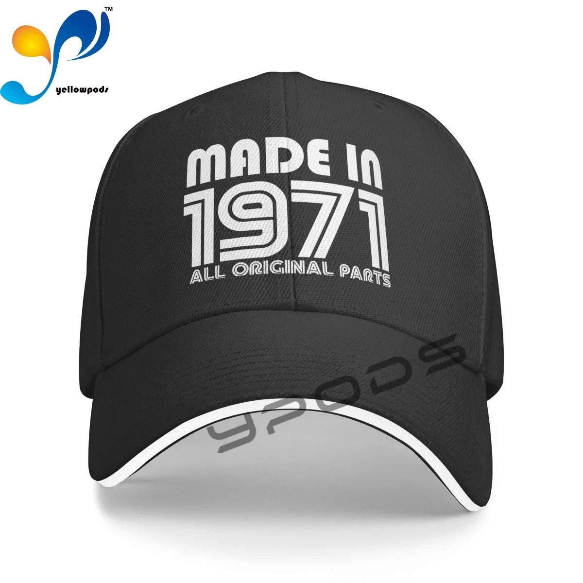 

Men Made In 1971 Fashion Caps Hats for Logo Asquette Homme Dad Hat for Men Trucker Cap Gorras Hombre Gorras De Béisbol
