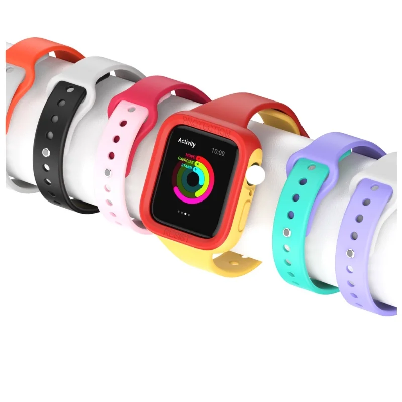 

Силиконовый ремешок для Apple Watch Band + Φ 45 мм 41 мм, браслет iwatch Ultra series 8 7, браслет correa