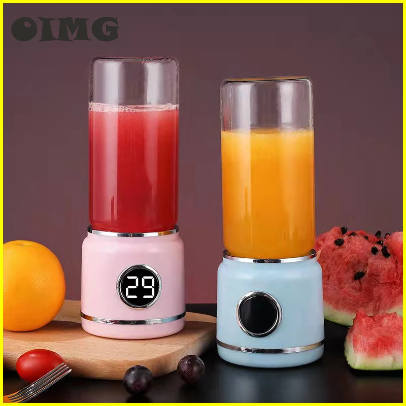 portable electric blenders 304 stainless steel 6 blade blade usb electric blenders mini juicers kitchen appliances free global shipping