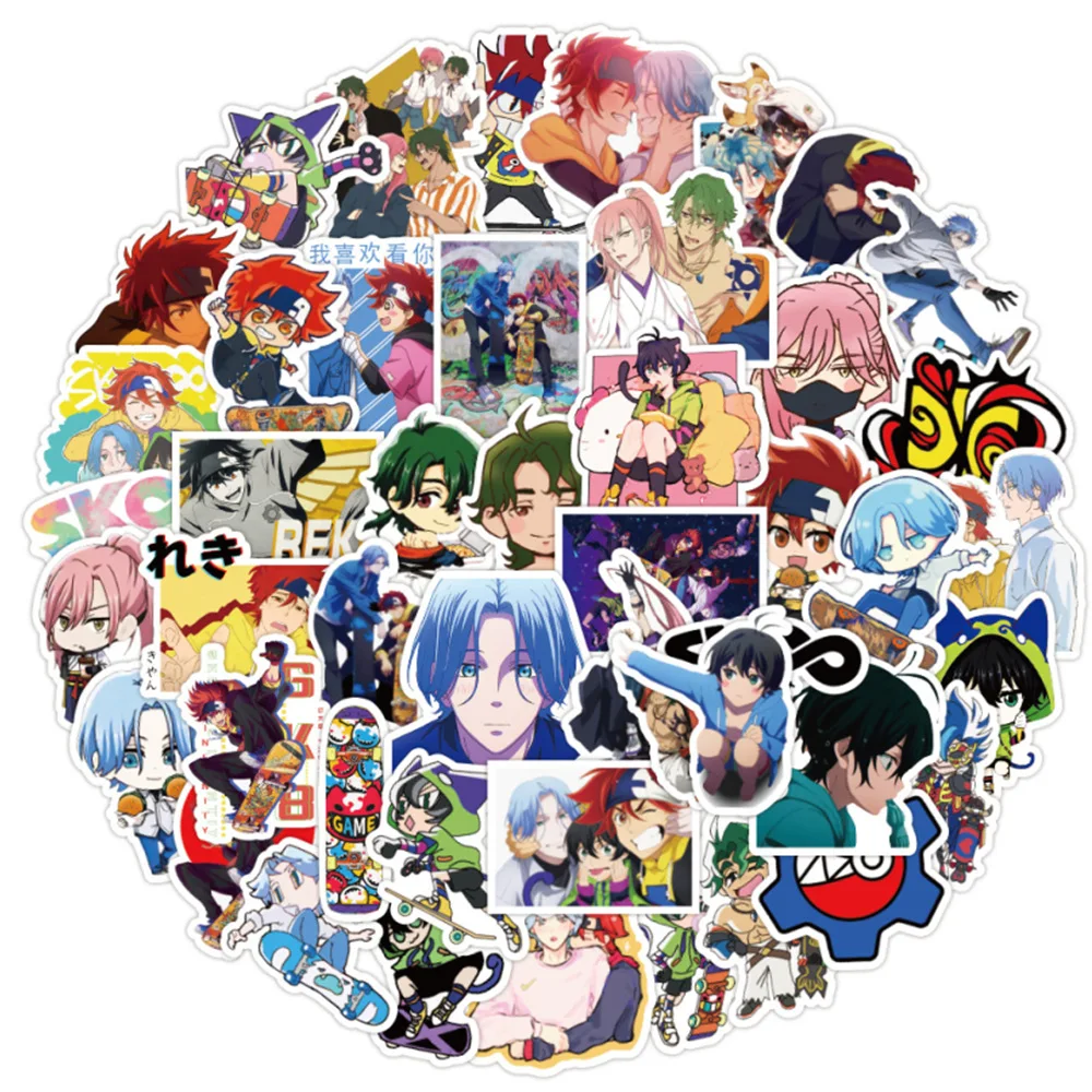 

Cross-border animation 50 stickers JOJO Tokyo Ghoul EVA Black Clover