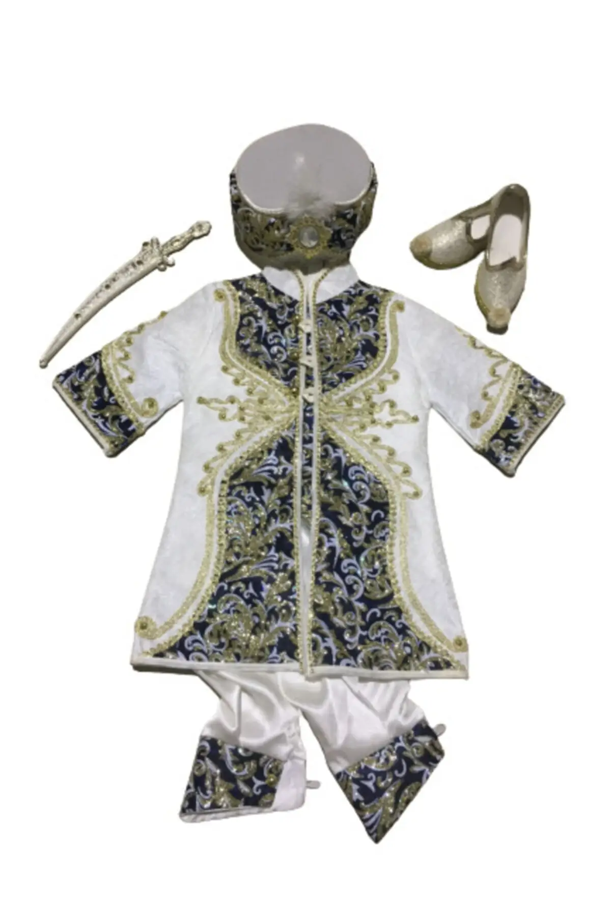 

Новинка 2022 г., детский кофейный столик, платье султана, мусульманские Детские аксессуары для одежды