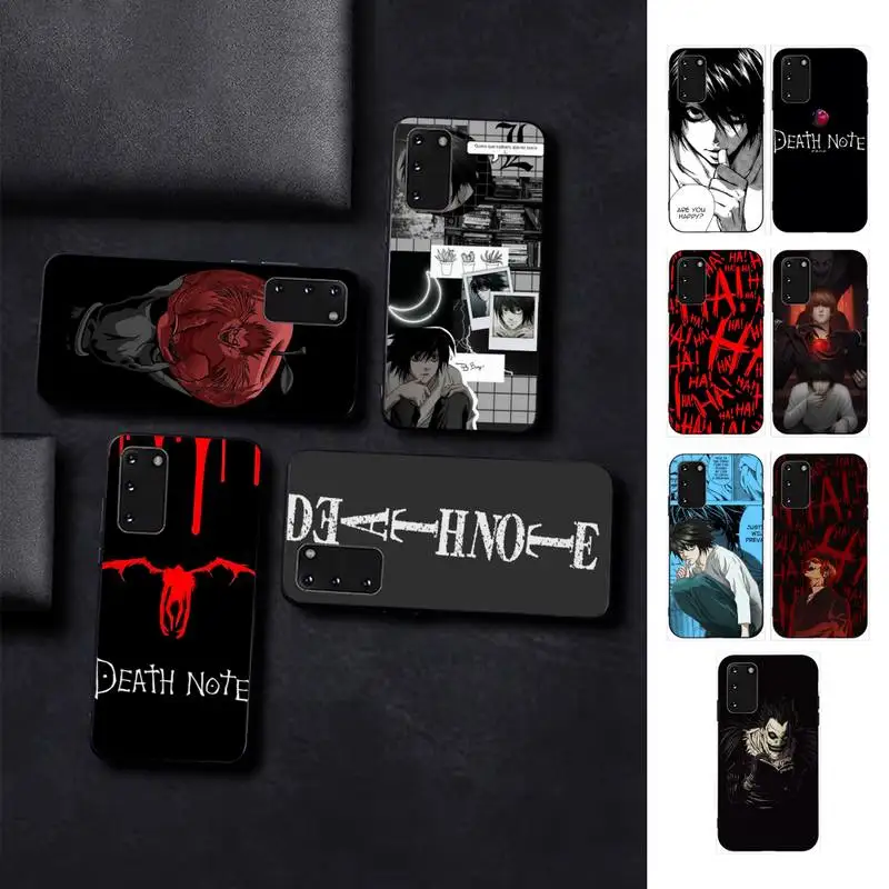 

Anime Manga Death Note Ryuk Phone Case for Samsung S10 21 20 9 8 plus lite S20 UlTRA 7edge