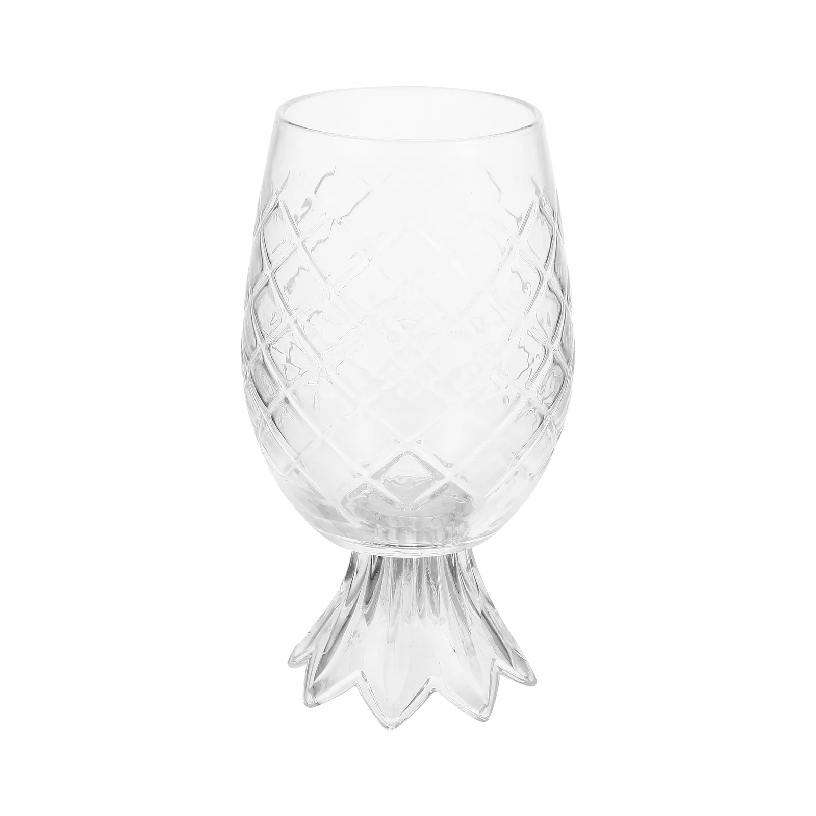 

Glass Glasses Cup Cocktail Pineapple Tiki Wine Bar Party Beverage Decorations Champagne Whiskey Goblet Cups Martini Gin Iced