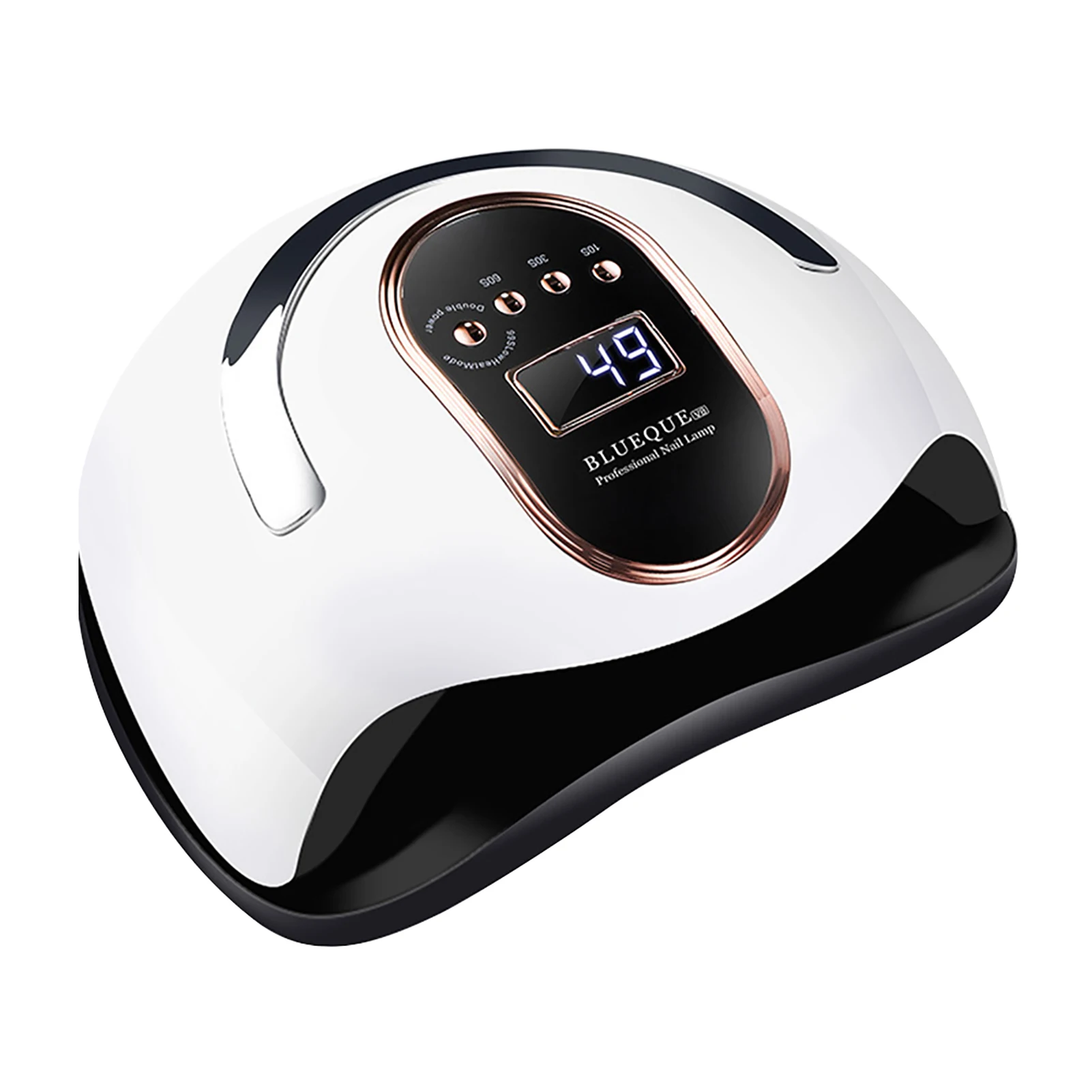

168W Faster LED Nail Lamp Dryer For Gel Cordless Practical 4 Timer Settings Temperature Protection Automatic Sensor Home Salon