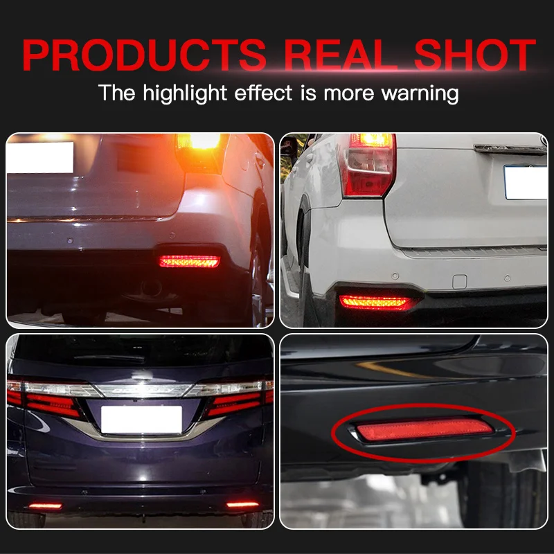 2 шт. задние фонари заднего бампера 12 В