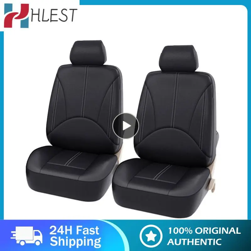 

Universal Car Seat Cover PU Leather Front Car Seat Cushion Pad Cushion Back Four Seasons Styling Car Seat Protector Accessories