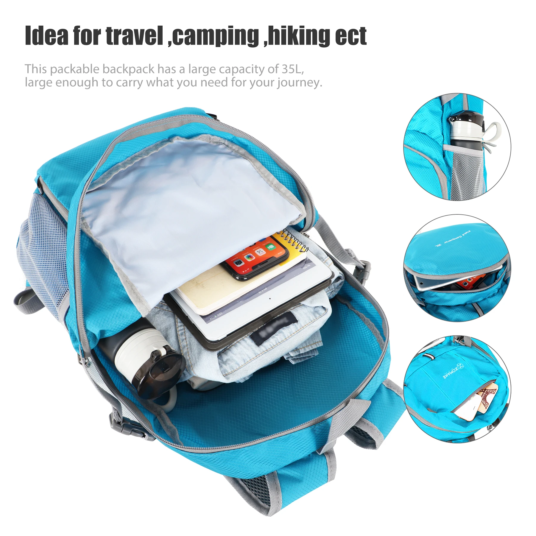 Рисунок 2 - Мужской походный рюкзак 35 л