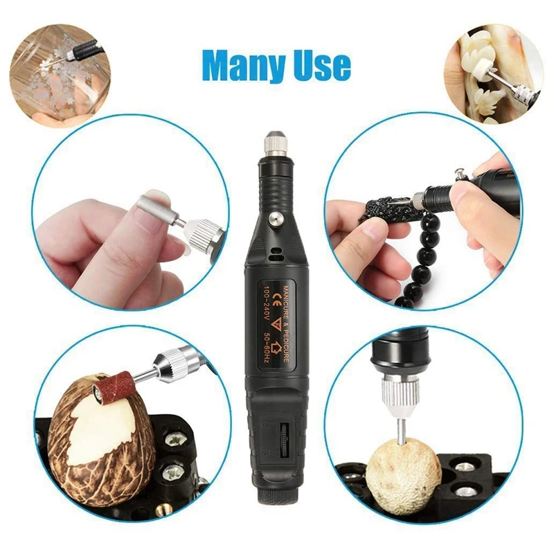 

Promotion! Electric Engraver Pen,Engraving Tool Kit For Metal Glass Stones Ceramic Plastic Wood Jewelry With Polishing Head,Scri