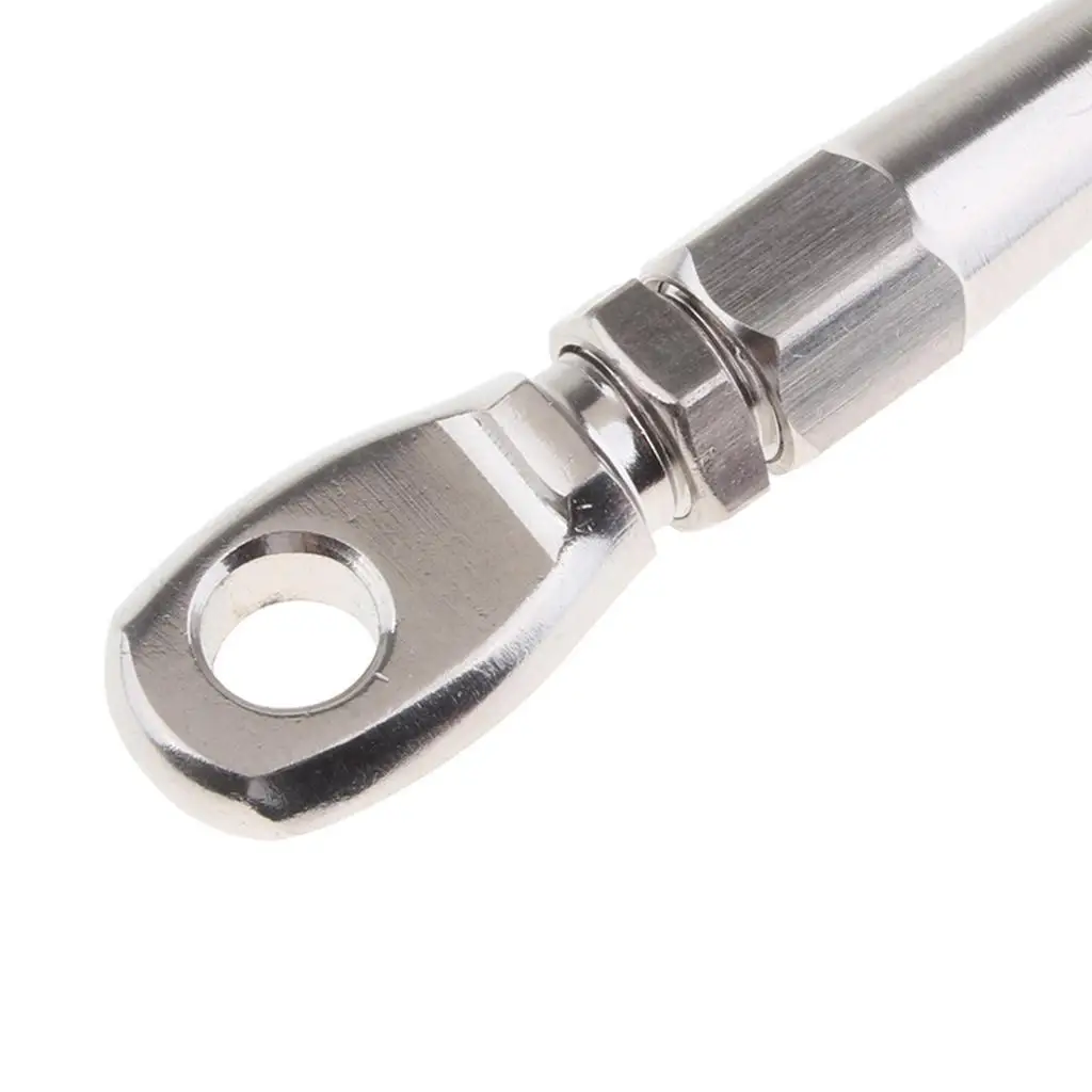 

316 Marine Grade Stainless Steel Swageless Eye Terminal For 6mm Wire Rope