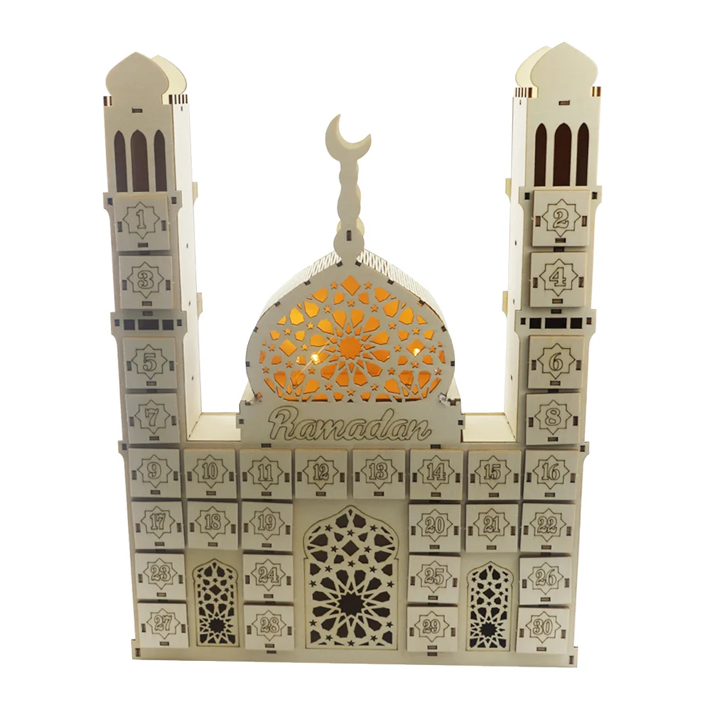 

1pc Calendar Decor Creative Chic Durable Corban Decor Eid Decor Calendar Craft Calendar Ornament
