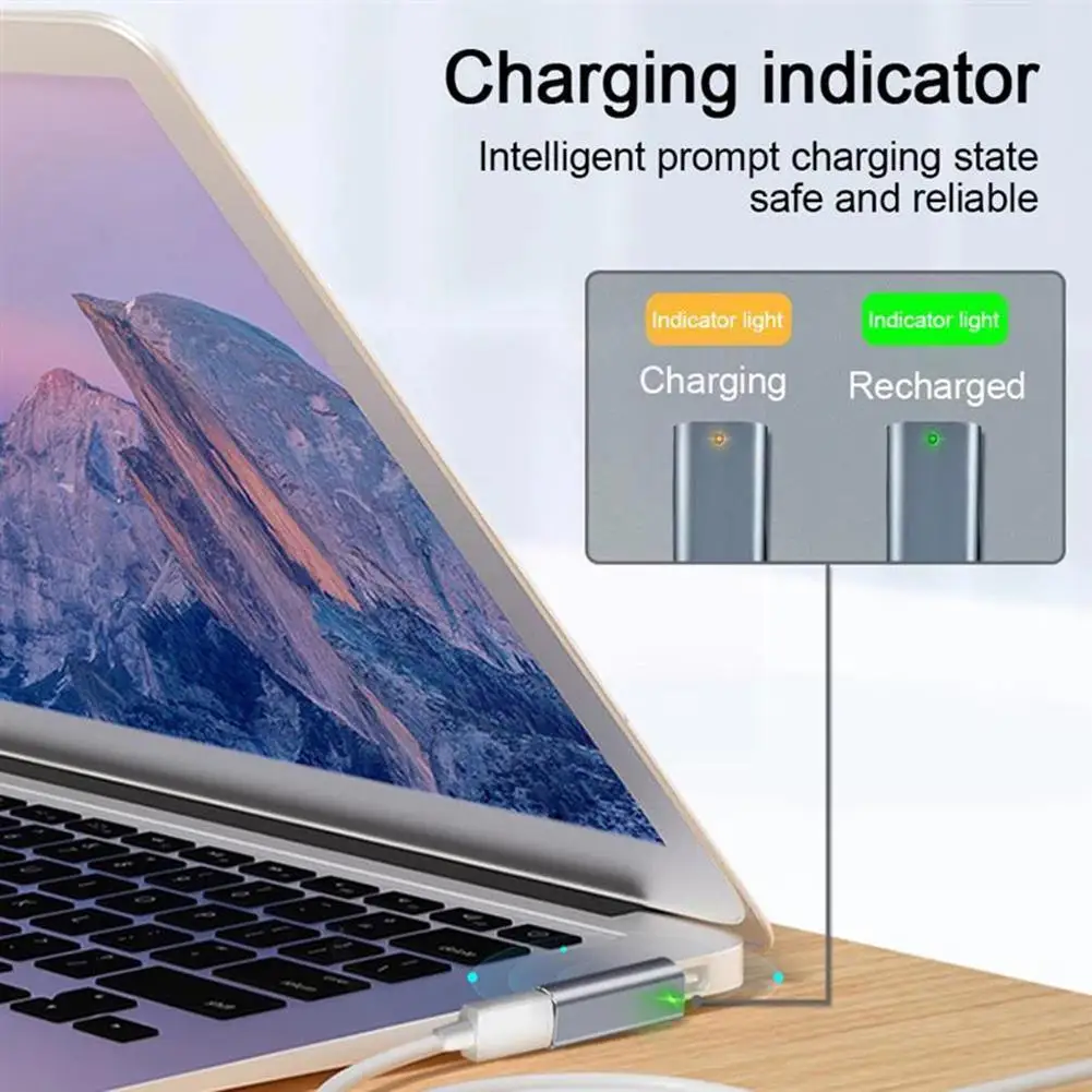 

Type-c Female To Magnetic Adapter For 1/2 Pro Usb C Female Fast Charging Magnet Plug Converter E5q1