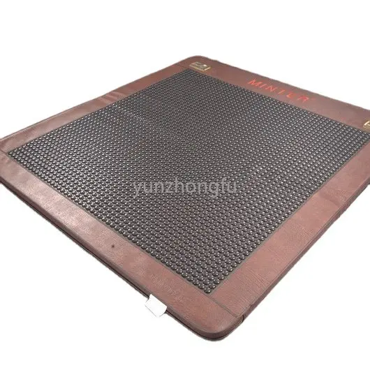 

Массажная кровать с инфракрасной системой черный турмалиновый нагревательный коврик, Нефритовый массажный турмалиновый матрас