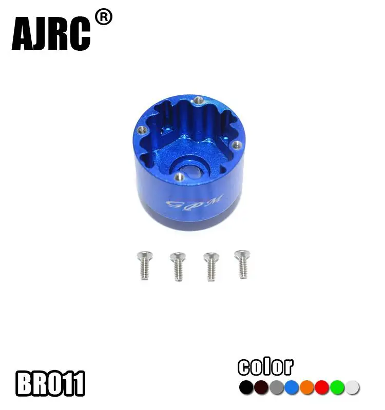 

Losi 1/10 Baja Rey Aluminum Alloy Front And Rear Universal Differential Case-br011