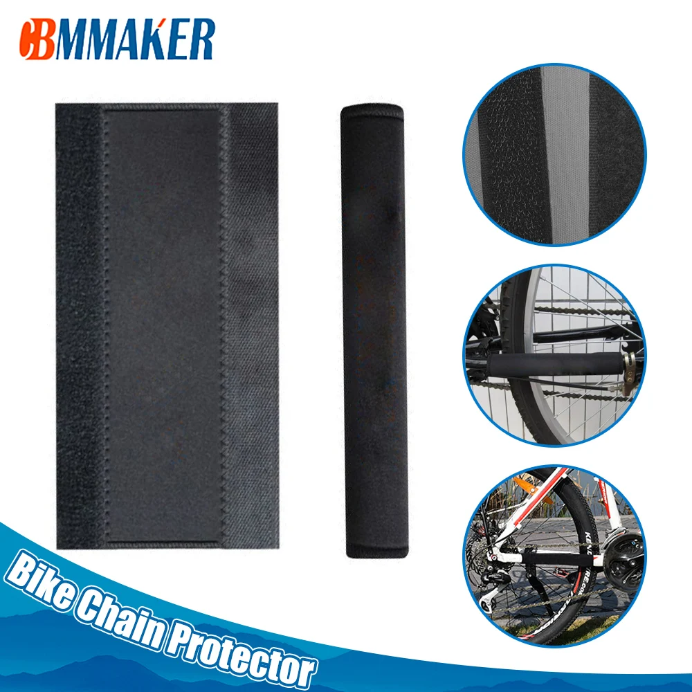 

Cbmmaker Neoprene Cycling Care Chain Posted Guards Bicycle Frame Chain Protector Protector MTB Bike Care Guard Cover Accessories