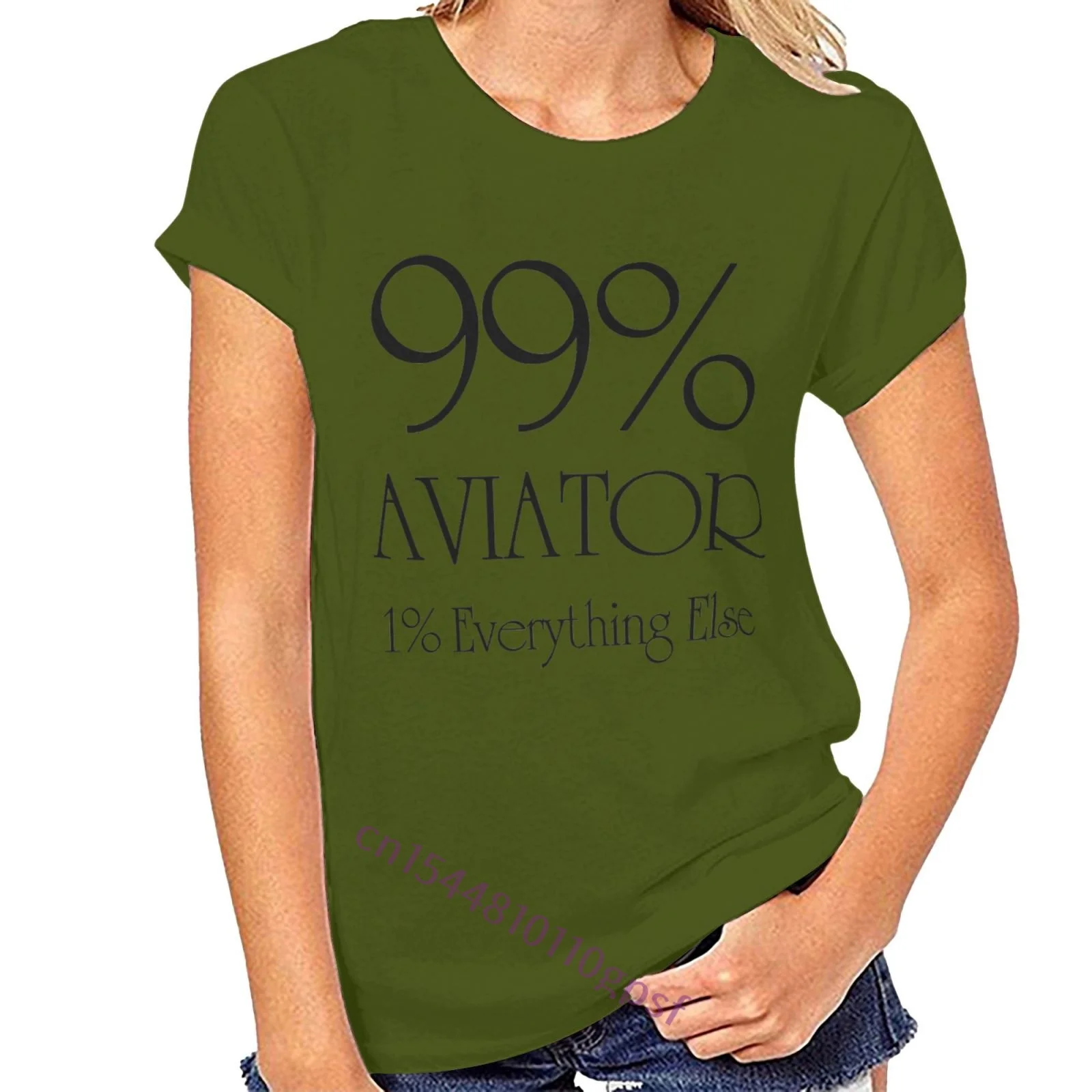 99% Футболка-Авиатор рубашка с коротким рукавом 100% хлопок мягкие топы