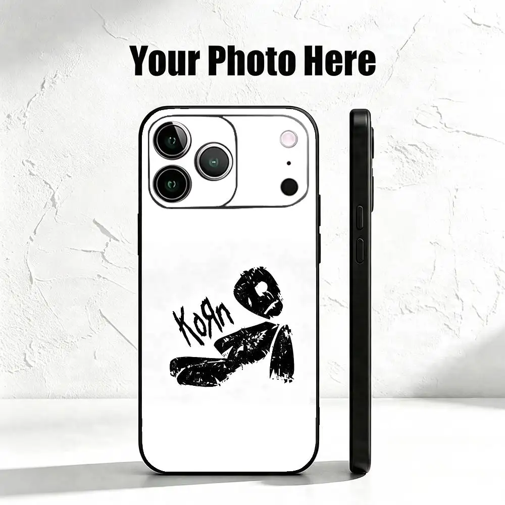 Чехол для телефона K-Korn Hot Rock Band, силиконовый, мягкий, для iPhone 17, 16, 15, 14, 13, 12, 11, X, XR, Plus, Pro, Max, Plus (art.: 3920dc7430abc) - 3920dc7430abc