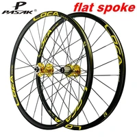 ultralight mountain bike quick wheel set 2627 5in 4 bearing flat strip 6 nail disc brake wheel 6 claw 1112