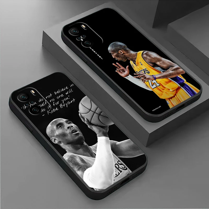 Чехол для телефона Super Star K-Kobe Xiaomi Redmi Note 12 11E 11S 11 11T 10 10S 9 9T 9S 8T Pro Plus