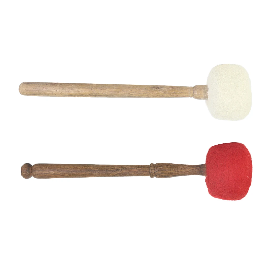 Шерстяной фетровый молоток ручной работы с деревянной ручкой для деталей поющей