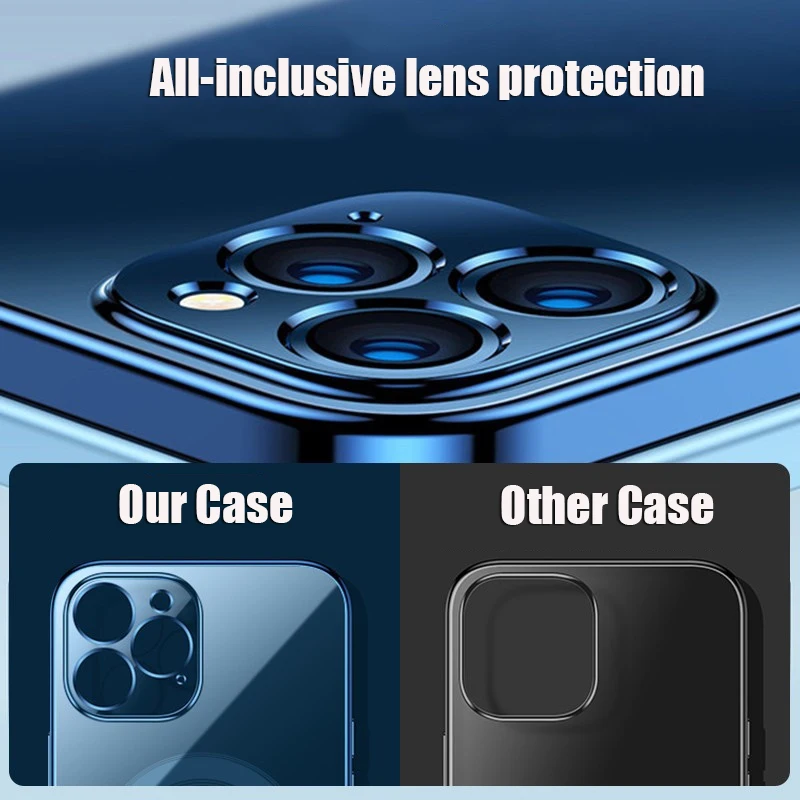 Чехол для телефона из ТПУ с магнитным покрытием беспроводного зарядного