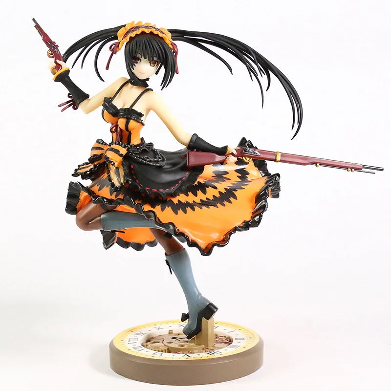

Date A Live Nightmare Kurumi Tokisaki Pistol Ver. 1/7 Painted Figure Anime Bishoujo Figurals
