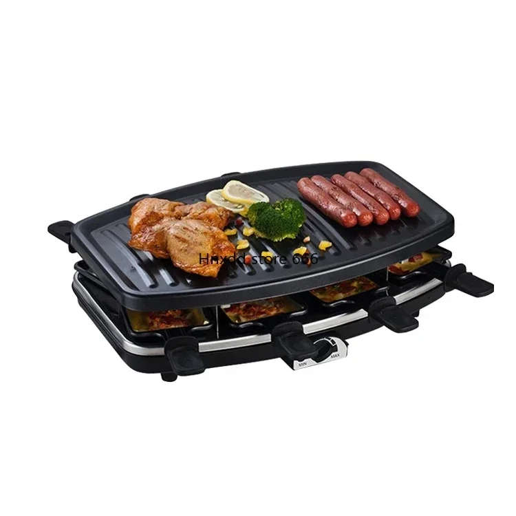 Двухслойная электрическая духовка с антипригарным покрытием Бездымная жареная