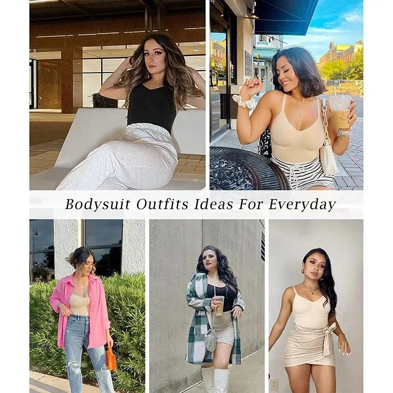 GUUDIA Боди из спандекса Стринги Корректирующее белье Компрессионные