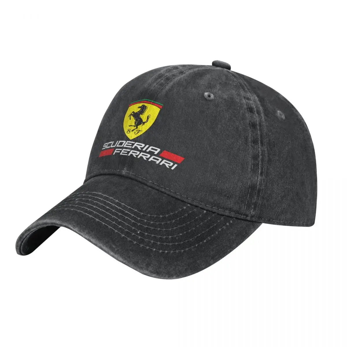 

Бейсболка Ferrari с принтом, хлопковая кепка унисекс, Кепка для гольфа