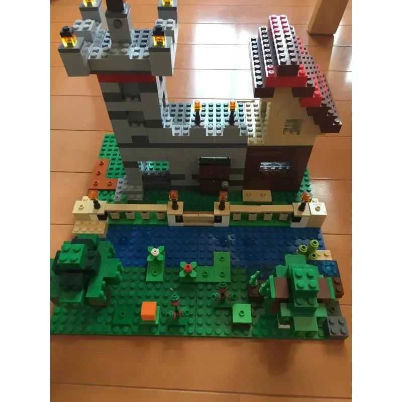 612 шт. коробка для рукоделия строительные блоки подходят 21161 кирпичи модель