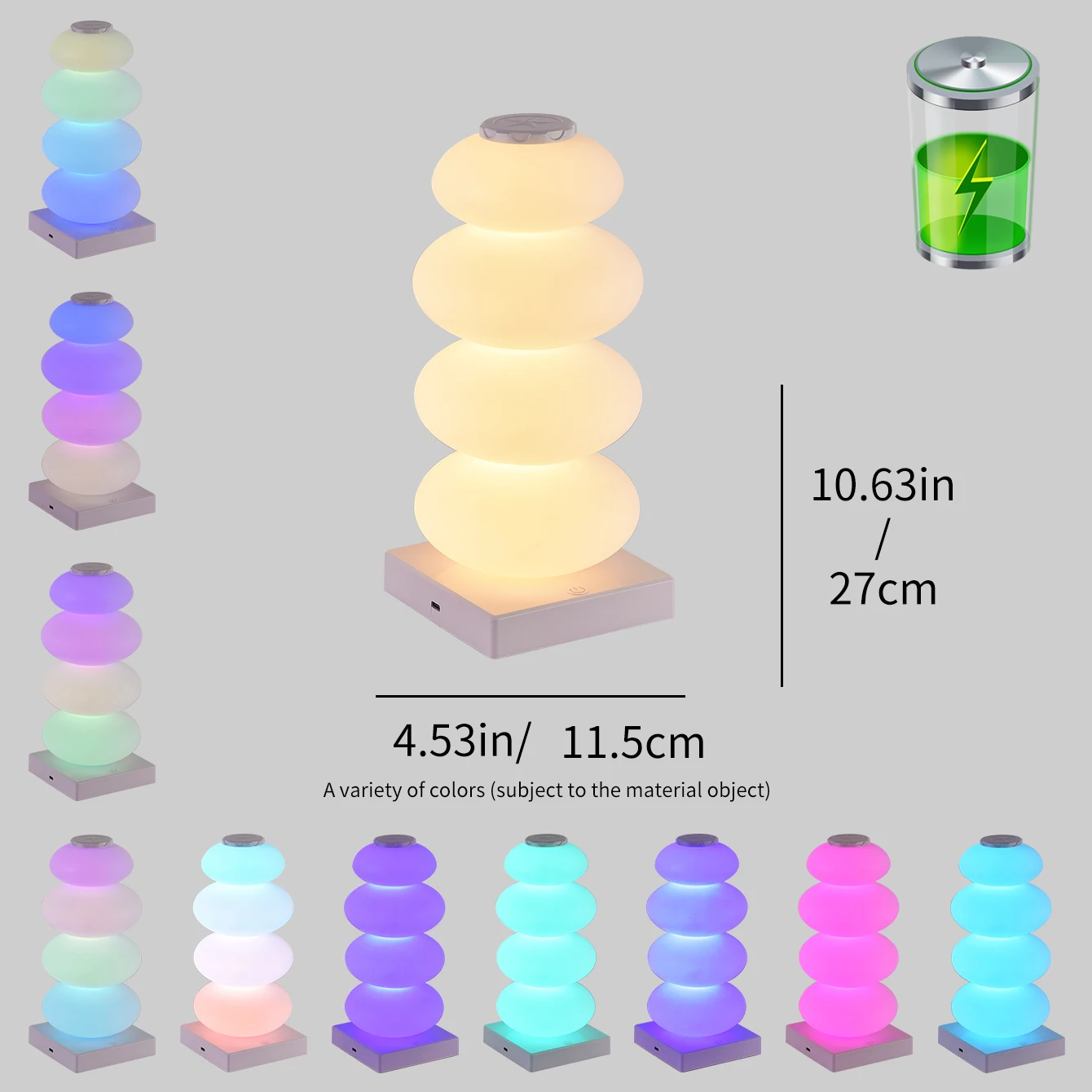 

Настольная лампа Topwinson RGB 16 цветов