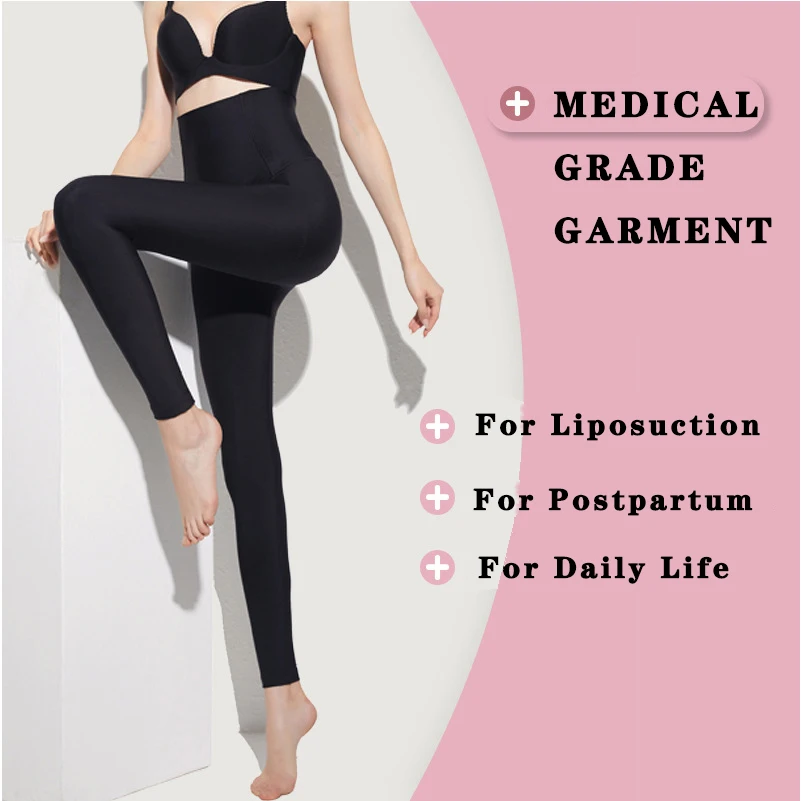 

Postpartum Shapewear Abdomen Waist Thigh Liposuction Postoperative Body Shaper Medical Grade Garment Strong Compression Pants