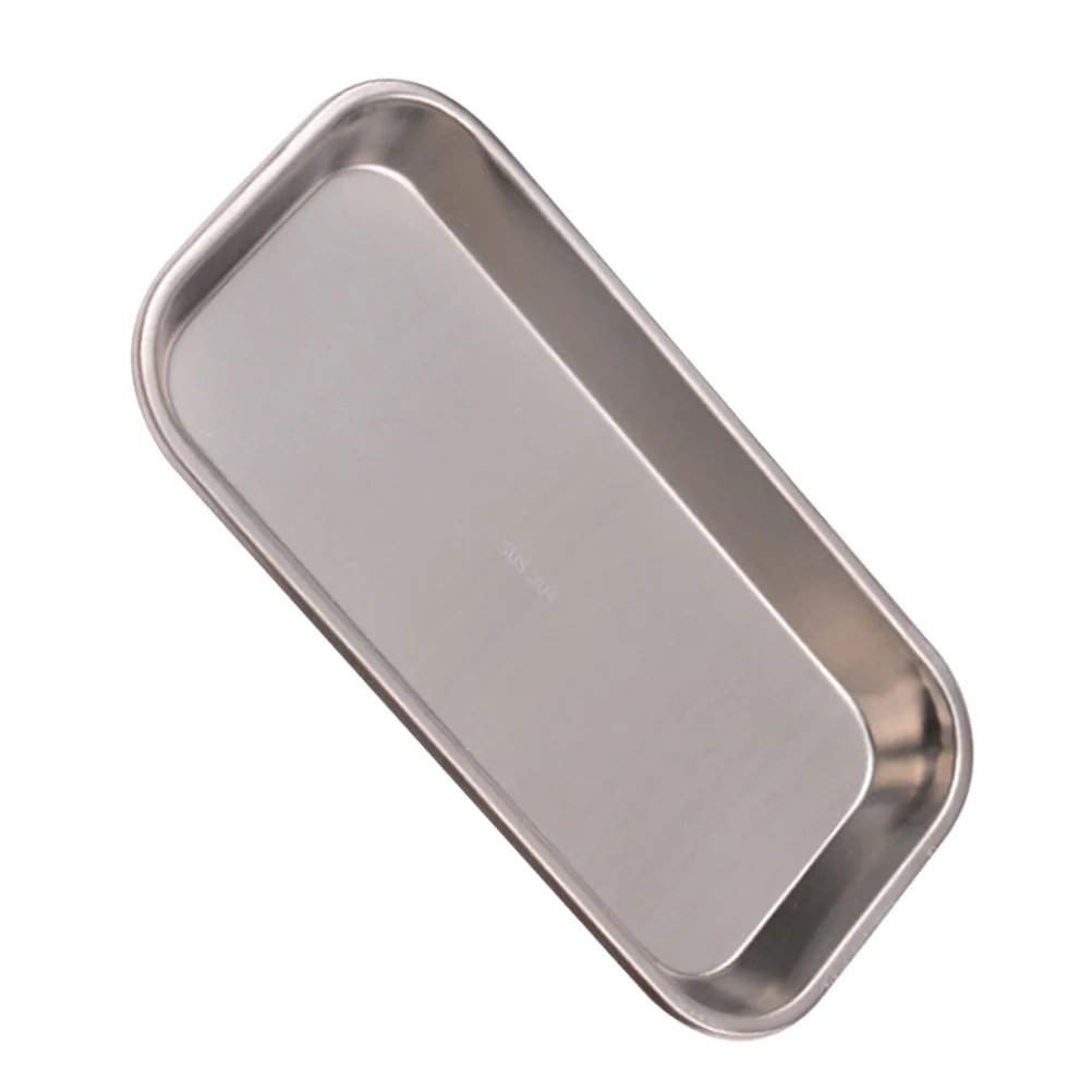 

Professional 304 Stainless Steel Dental Medical Flat Instrument Tray