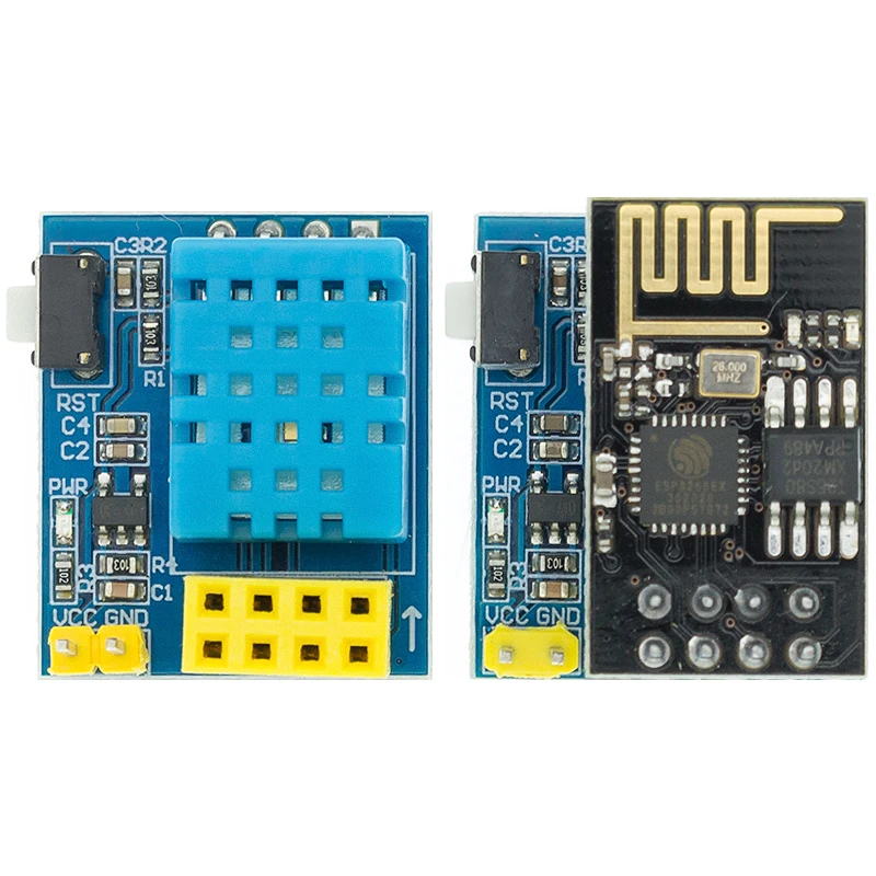 ESP8266 Φ DHT11 модуль датчика температуры и влажности esp8266 Wifi NodeMCU Smart Home IOT (с ESP01 или