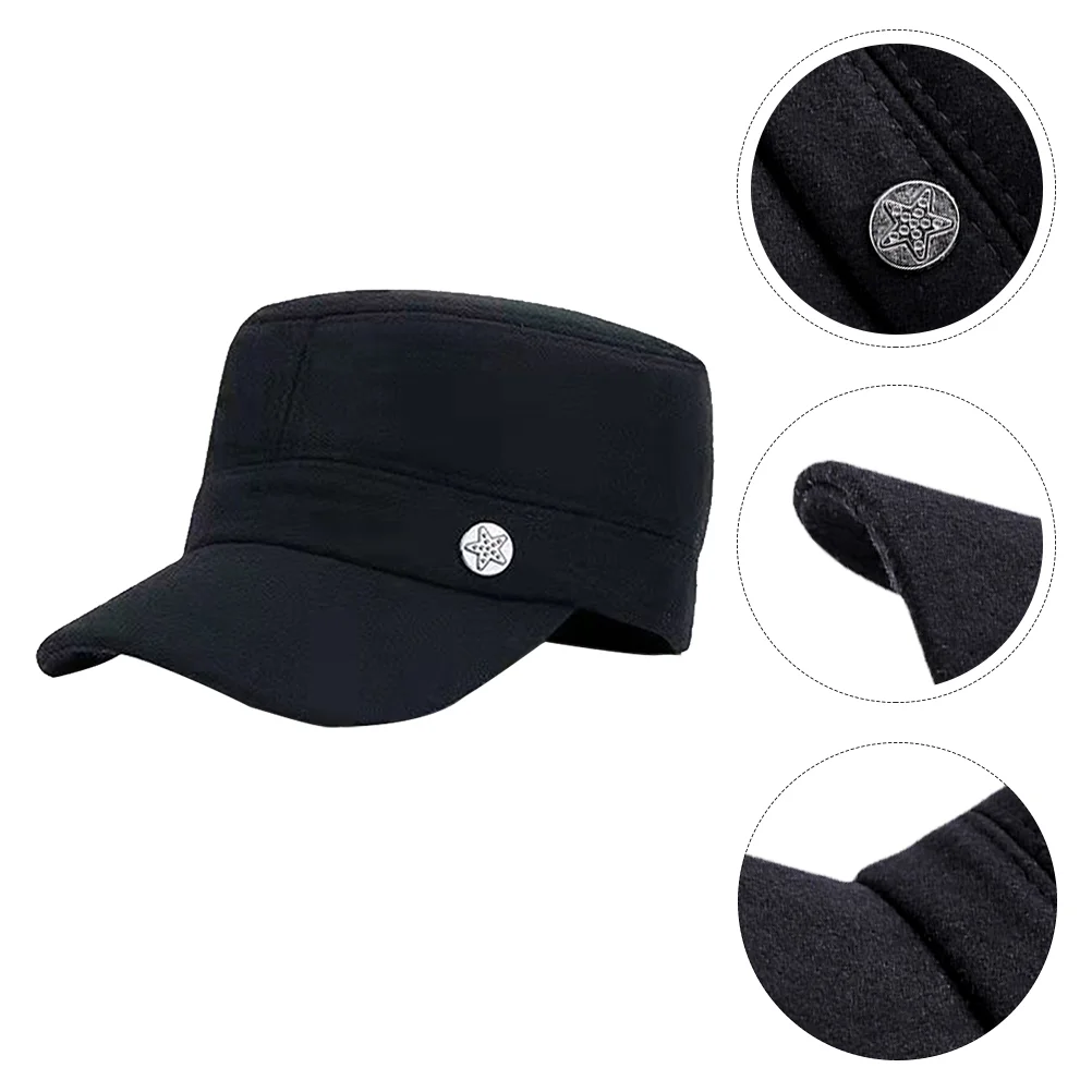

Hat Winter Caps Plush Elderly Cap Old Manmen Protection Thicken Windproof Ski
