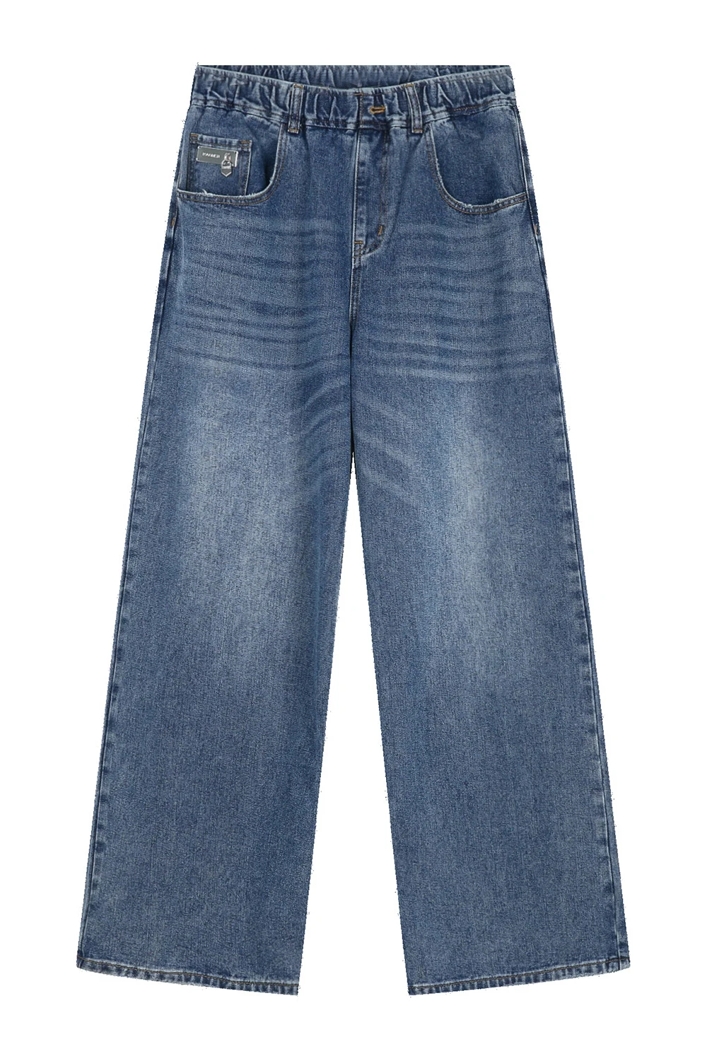 Four Seasons Men's Jeans Loose Straight Wide Leg Jeans Men's Men's Streetwear Loose Jeans Fashion Brand Men's Ins Hot Sale pants