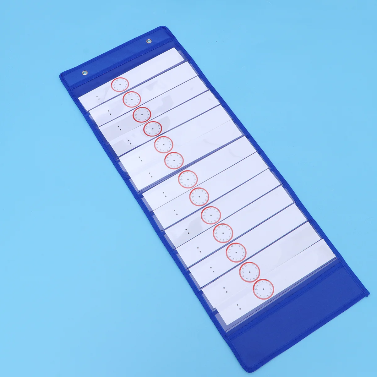 

14 -Grids Transparent Timetable Pocket Daily Time Schedule Learning Aids Child