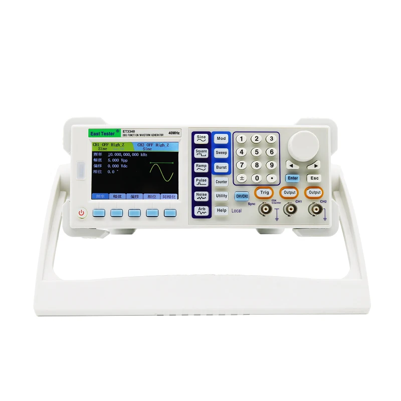 

ET3315 Two Channel Accurate Stable And Low Distortion DDS Function Generator Signal