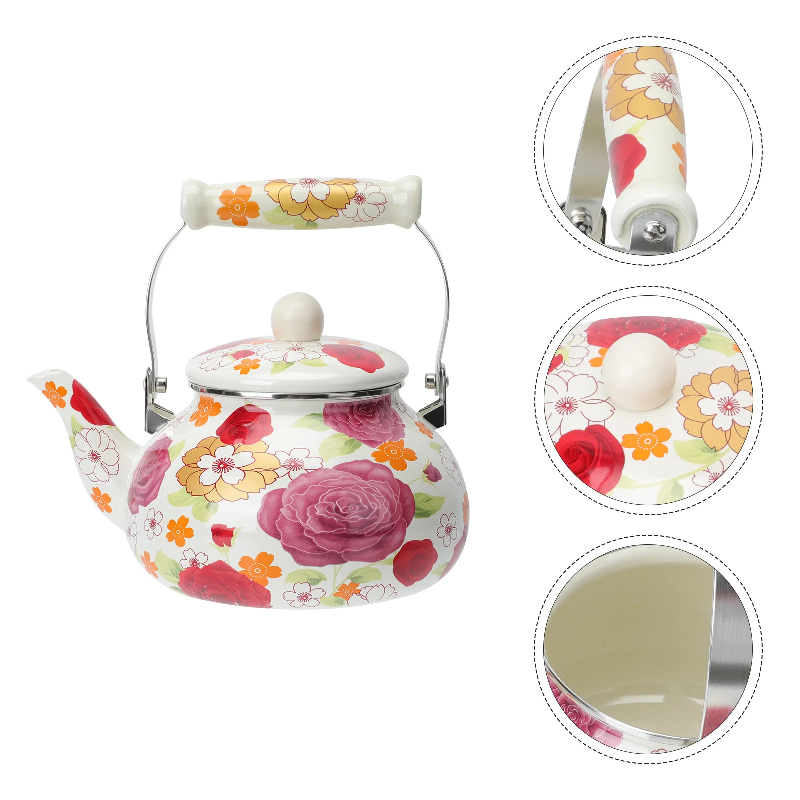 

2.5L Heating Water Kettle Practical Teapot Household Water Boiling Kettle