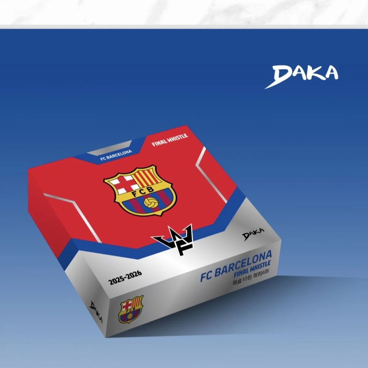 Фото Коллекционная карточка 2026 Daka Official Authentic Fc Barcelona Football Star Cards Final Whistle: Редкая коллекционная карточка с автографом для фанатов №2