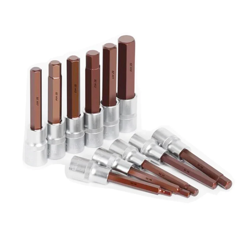 100 мм Длинный 2 5-дюймовый привод метрический шестигранный ключ с метрической