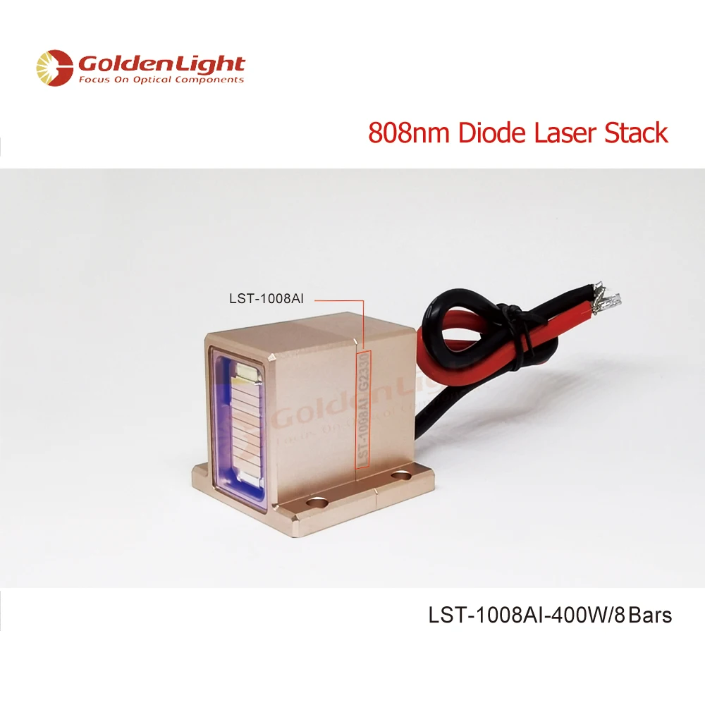 

LST-1008AI Diode 808nm Laser Stack For Permanent Hair Removal / Power 400W / Total 8 Bars Assemble / Warranty 10,000,000 Times