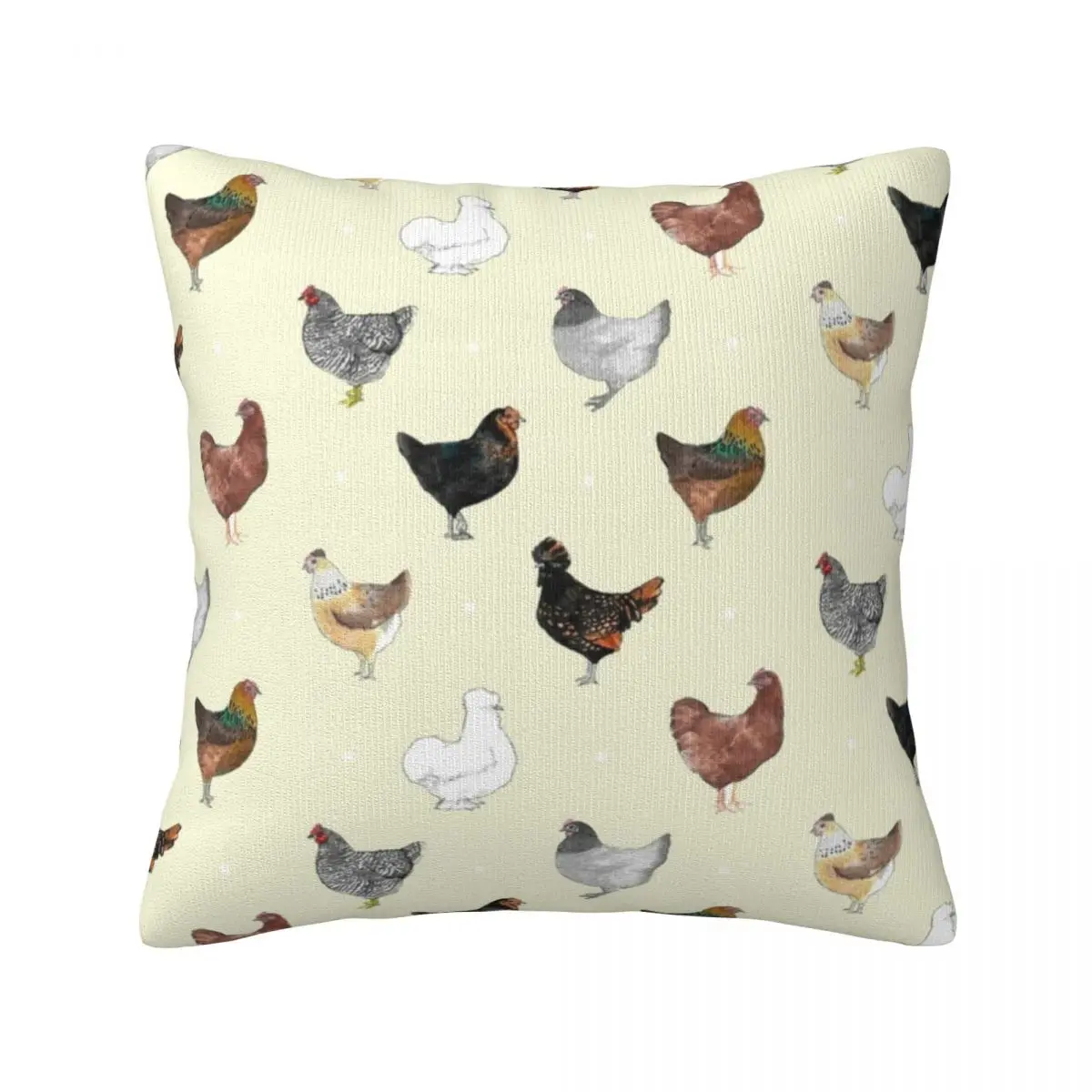 

Различные подушки для цыплят, искусственный рисунок животных, диванная Подушка на молнии, весенний симпатичный чехол из полиэстера