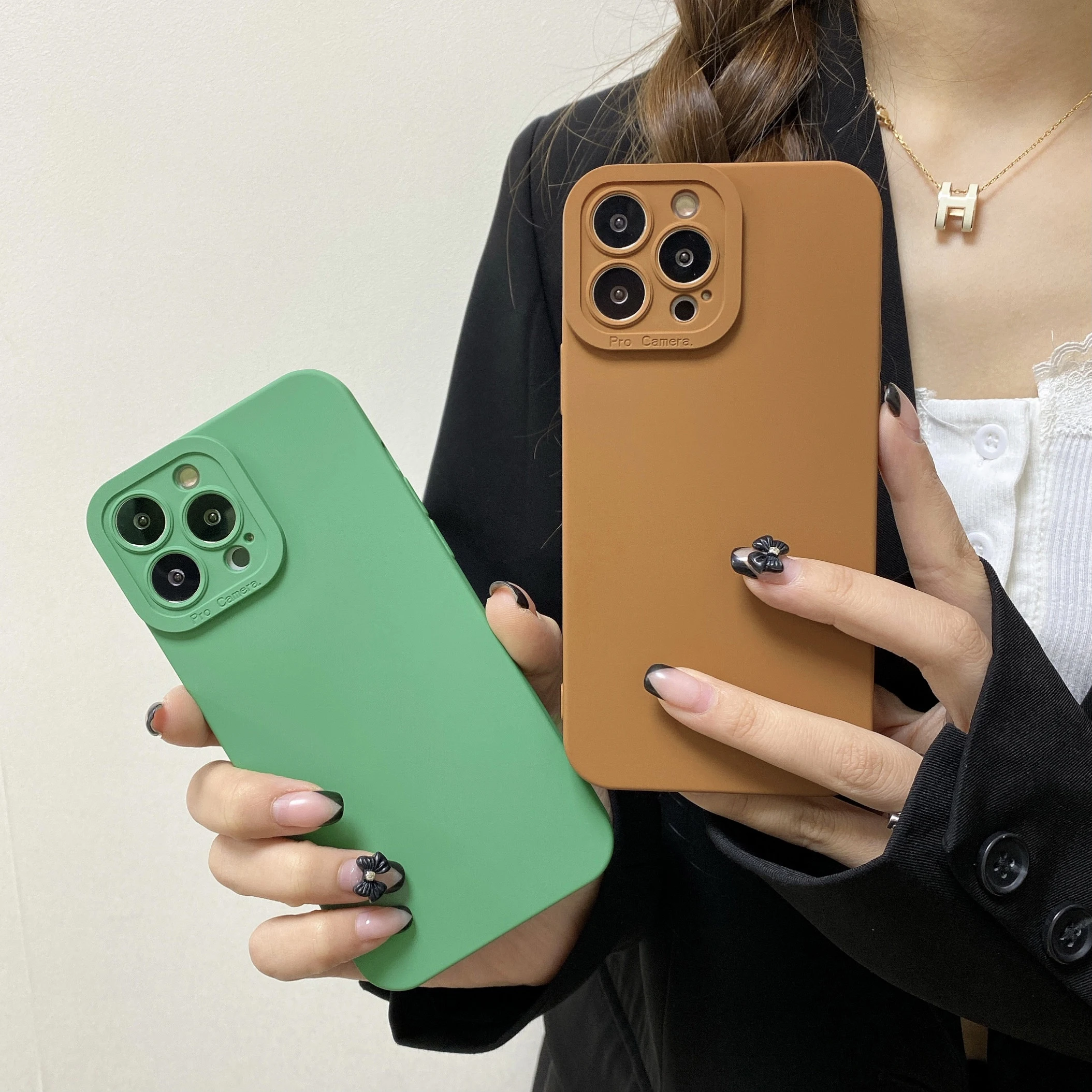 

Fashion Shockproof Soft TPU Liquid Silica gel Camera Lens Protect Phone Case For Huawei Nova 7 8 5 6 9 7i 5i Pro SE Back Cover