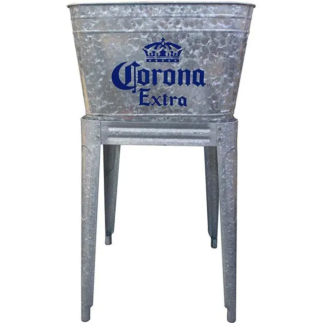 

MC 47940 Corona Extra Retro Beverage Tub with Stand